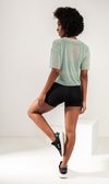 Tule Cropped Green
