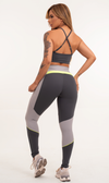 Set Dopamine Milstone Gray Legging + Top