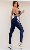 Set Dopamine Valentine Navy Legging + Top