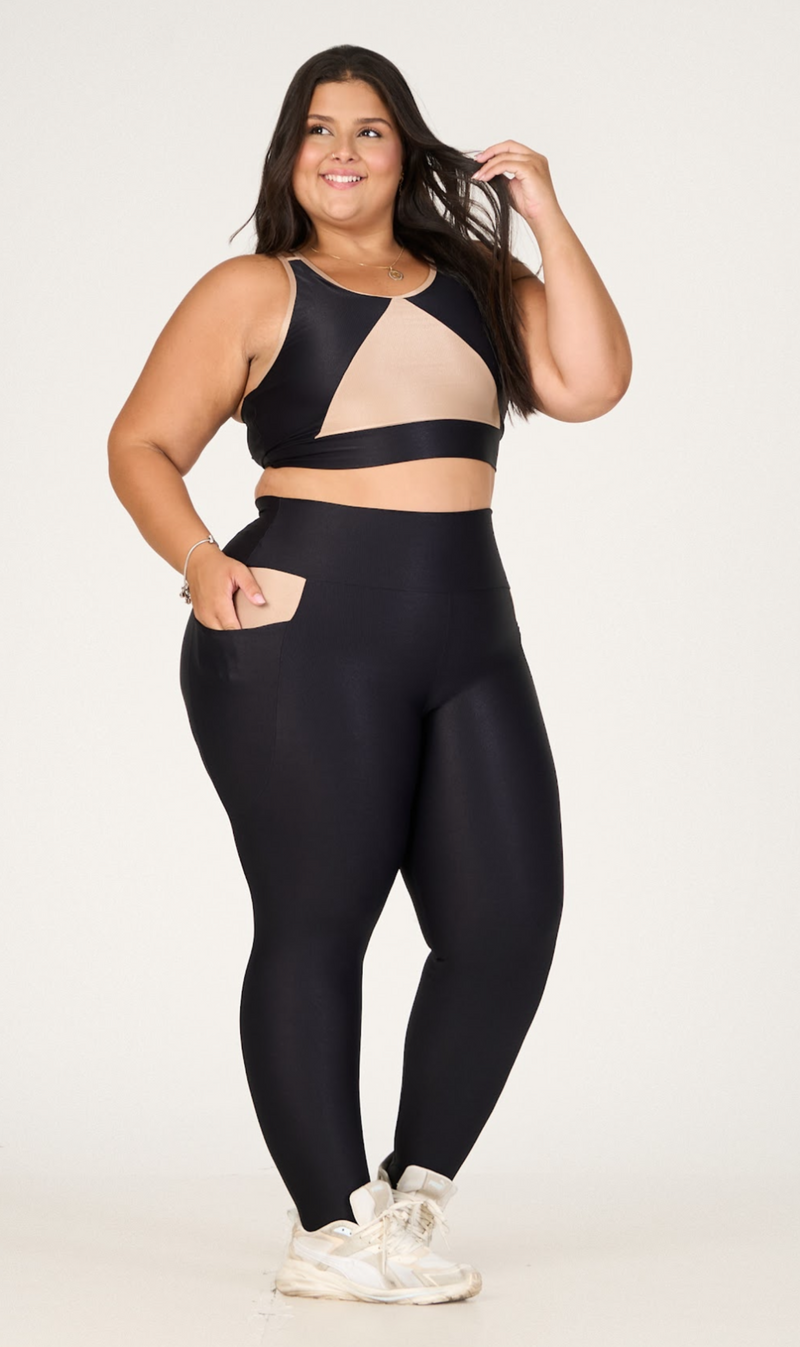 Set Essence Power Plus Clara Black with Pockets