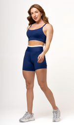 SET Aurora Short + Sport Bra Navy