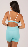 SET Gabi Short + Sport Bra Blue