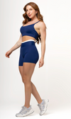 SET Aurora Short + Sport Bra Navy