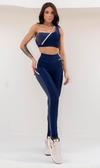 Set Dopamine Valentine Navy Legging + Top