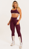 Set Dopamine Overland Malbec Legging + Top